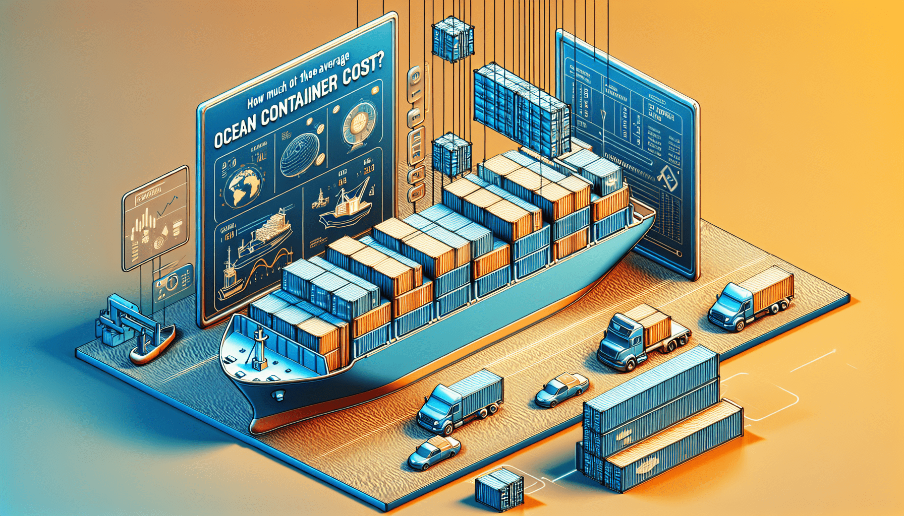 How Much Does The Average Ocean Container Cost?